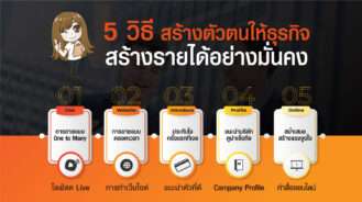 สร้างตัวตนของธุรกิจให้ชัดเจน สร้างรายได้อย่างมั่นคง